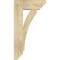 Ekena Millwork Thorton Slat Rough Sawn Bracket, Douglas Fir, 4"W x 14"D x 26"H BKT04X14X26THR06RDF - alternate 2